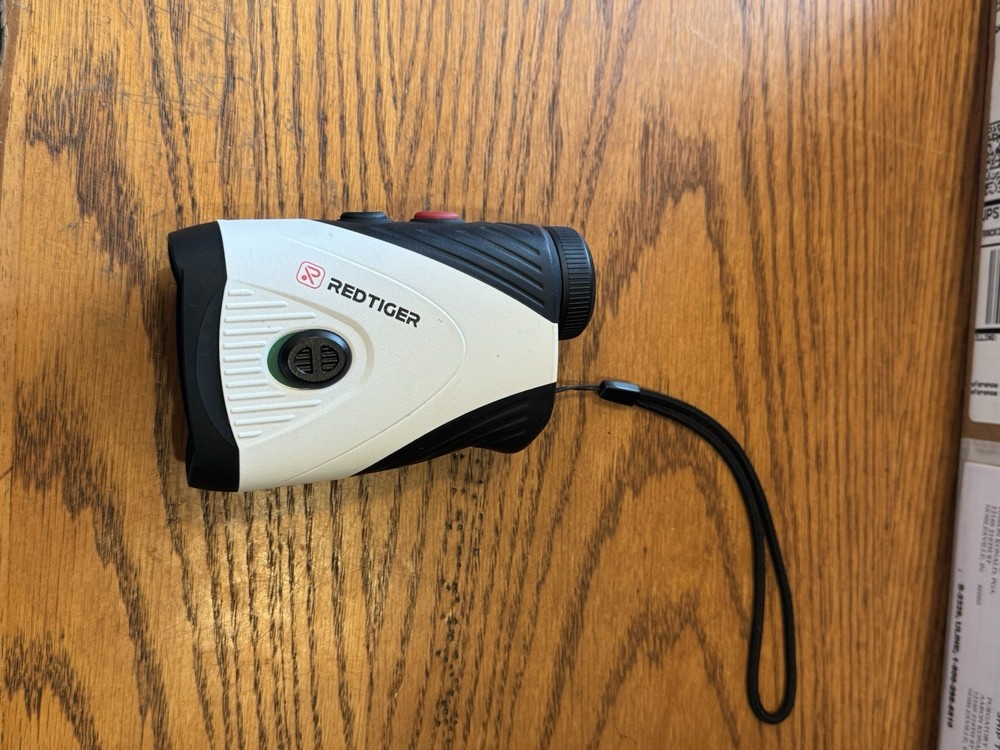 Red Tiger Laser Golf Rangefinder White Slope
