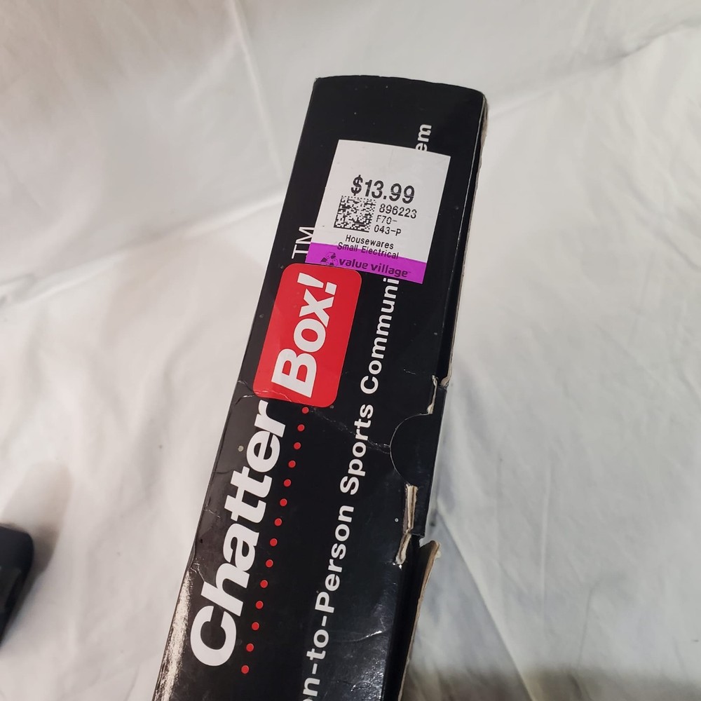 Chatterbox GMRS X1 Transmitter Communication Head, Full Face Kit- Missing Headse