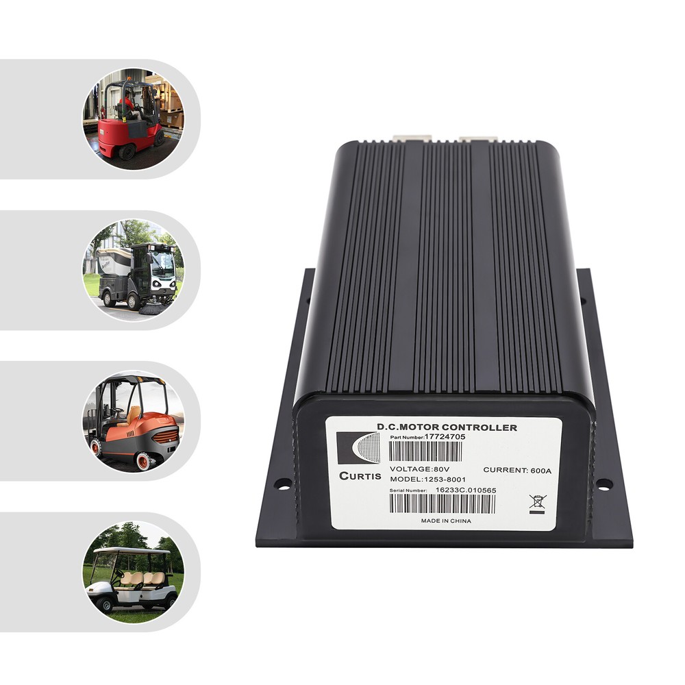 1253-8001# Replace DC Motor Controller 80V 600A Cart Controller Motor For Curtis