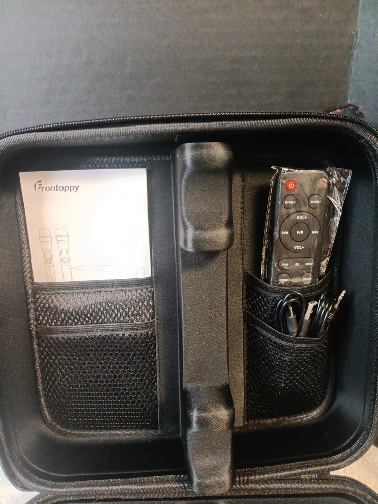 - Bluetooth Microphone with Speaker - Karaoke Machine with Bluetooth Frontoppy