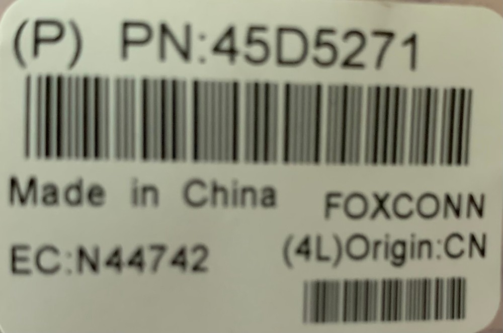 IBM 45D5271 3.0 Meter 12X DDR Cable