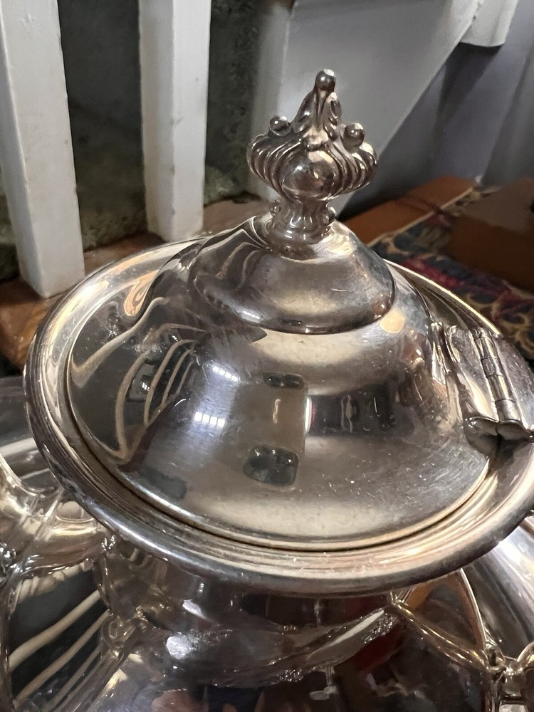 Reed Barton Regency Silver Plate Tea Service Set