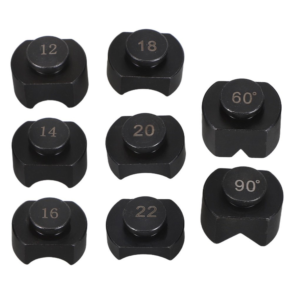 8 Pcs Bending Mold Dies for Tool Metal Bender Making