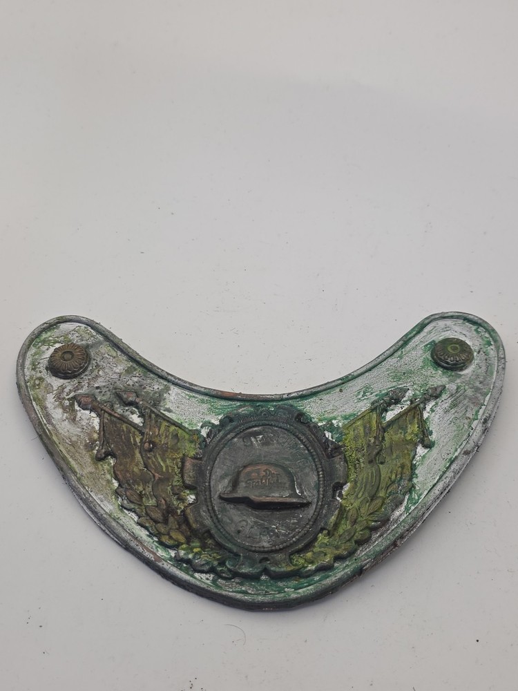 German WWII ortsgruppe steel helmet Gorget
