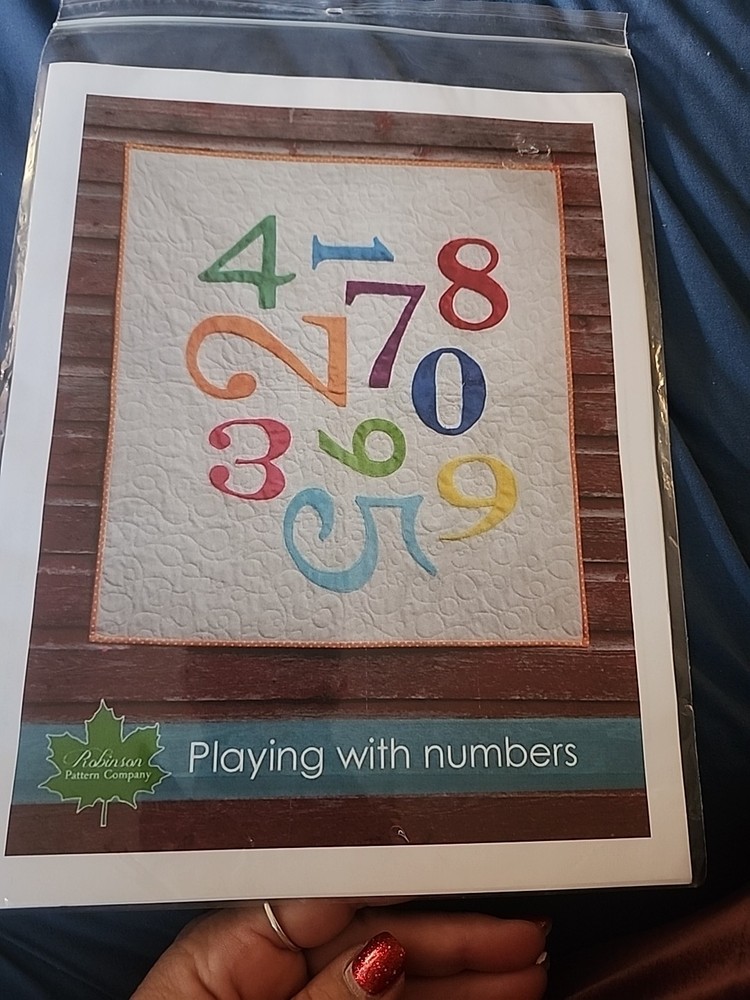 Playing With Numbers Quilt Pattern Robinson Co.