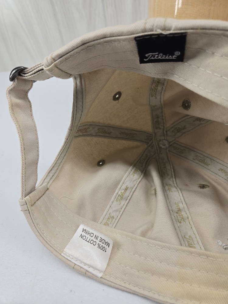 Titleist Ross Bridge Logo Khaki Adjustable Golf Hat Cap