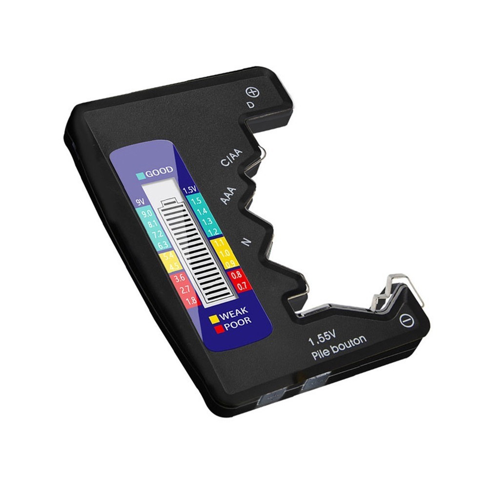Battery Tester Battery Check Black Capacitance Detector Diagnostic Tool
