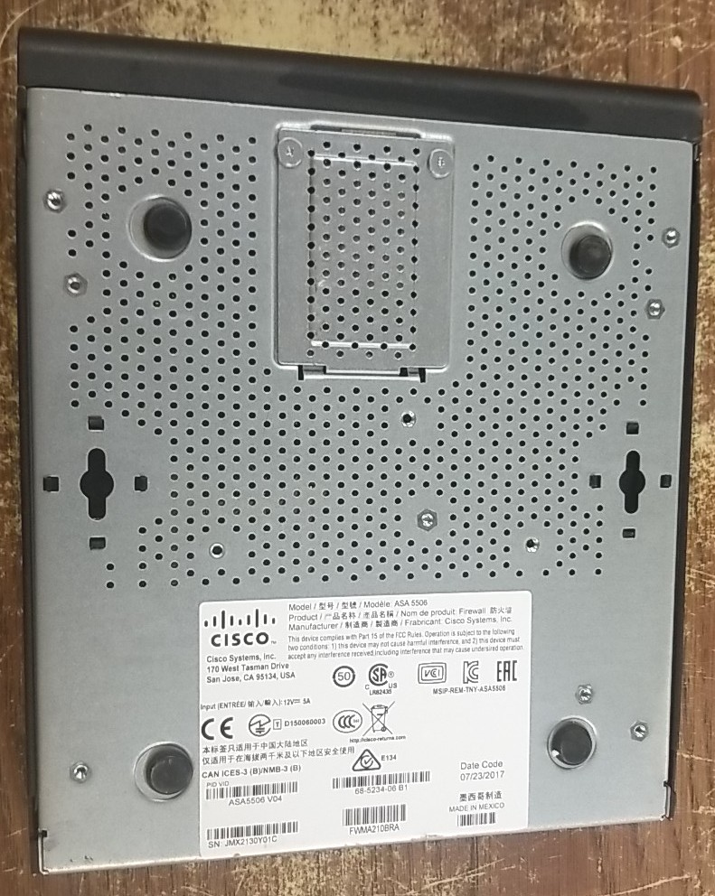 Cisco ASA 5506-X Network Security Firewall. UNIT ONLY! *READ⬇️*