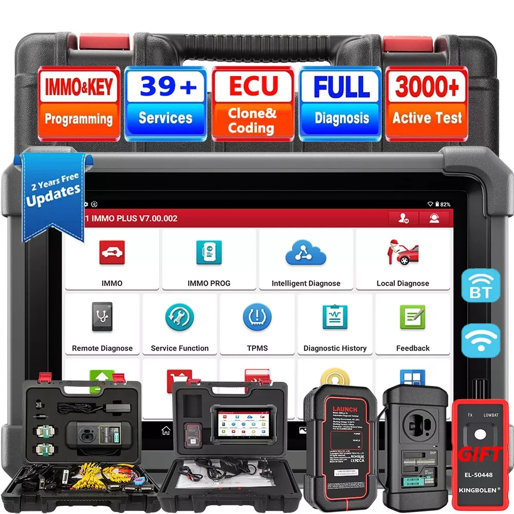2026 LAUNCH X431 IMMO PLUS X-PROG3 Key Programming Car Diagnostic Tool ECU Clone