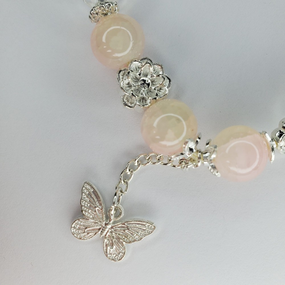 Hand crafted artisan unique gemstone bracelet