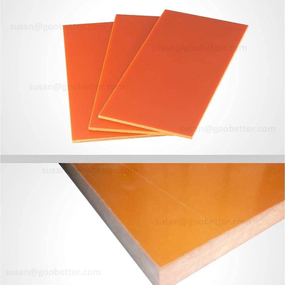 Bakelite Phenolic Resin Sheet Plate Insulation Electrical Board 1-20mm CNC / PCB