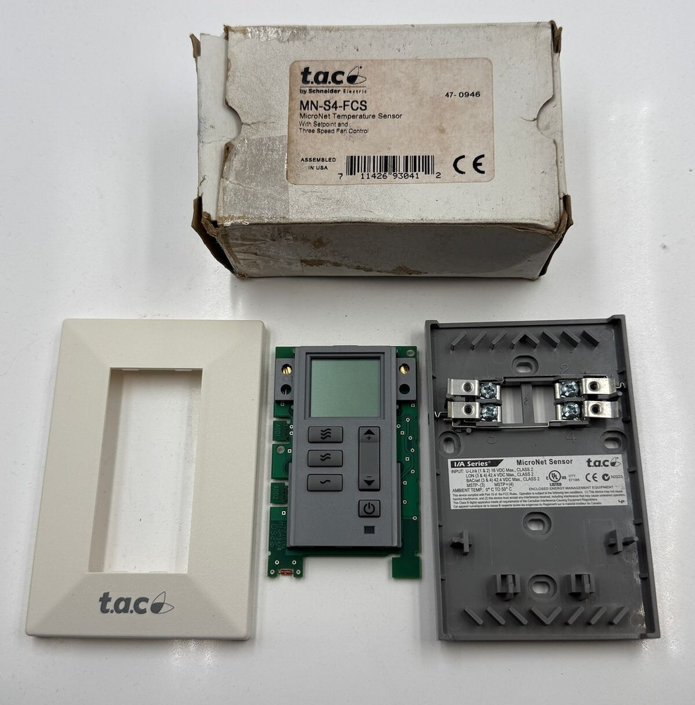 T.A.C MN -S4-FCS MICRONET TEMPERATURE SENSOR