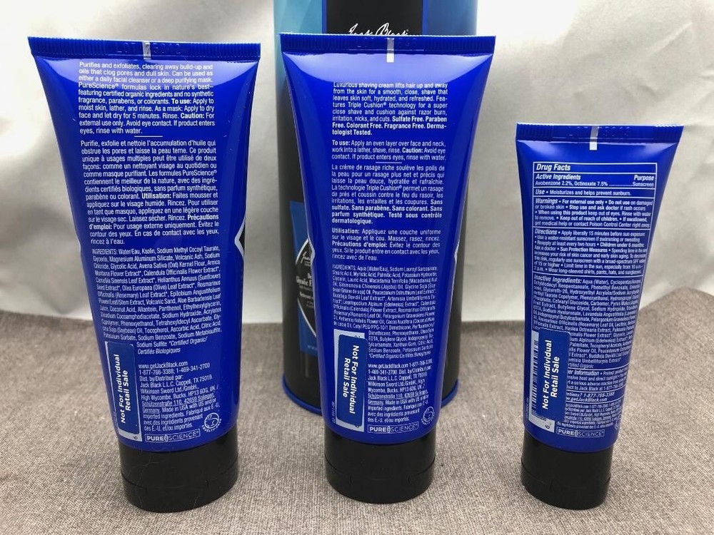 Jack Black Beard Shave Essentials Gift Set See Pics