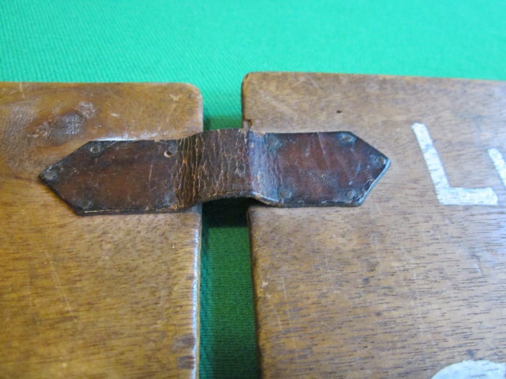 Antique German Primitive Military Portfolio/Folder.