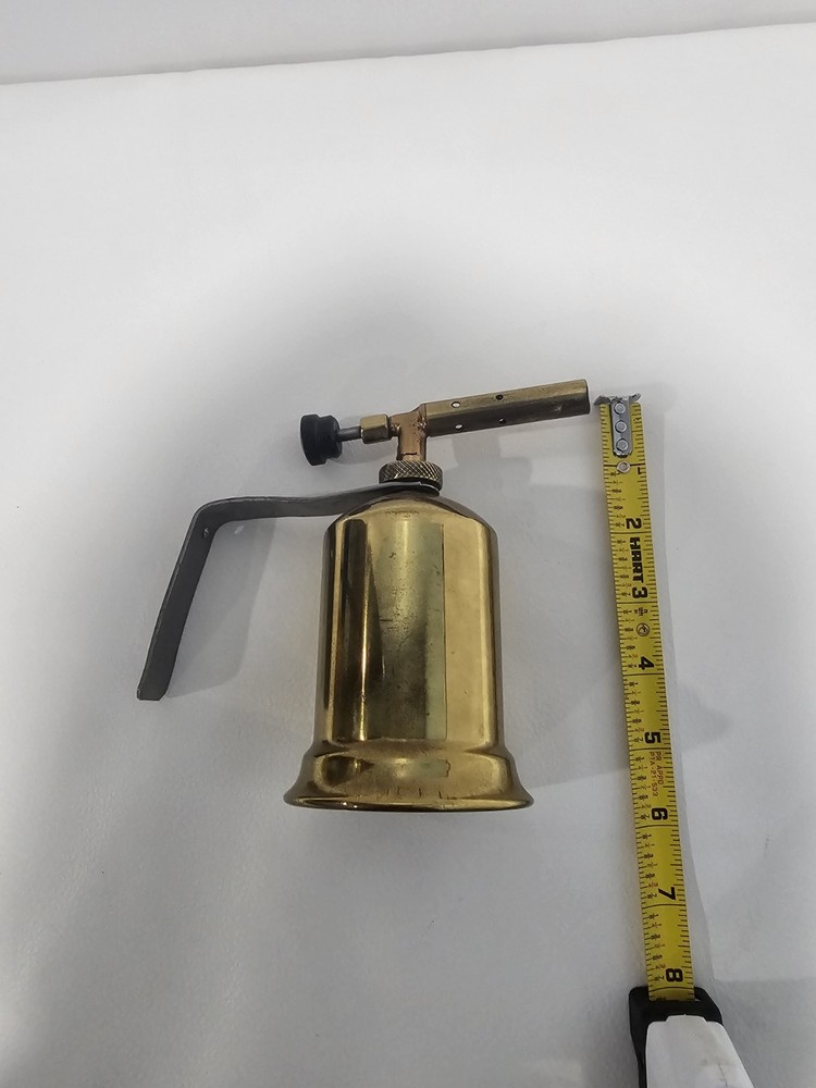 6" Antique Gasoline Brass Torch