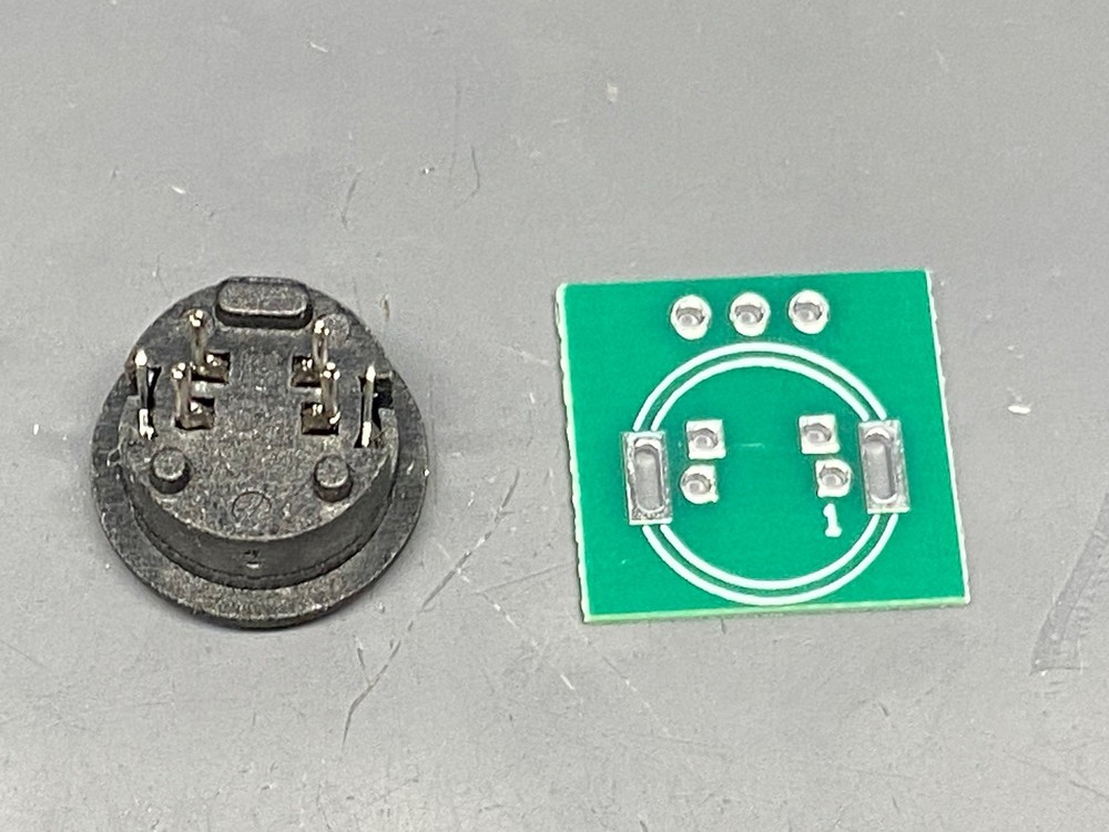 10 Pcs Replacement S-Video Mount Sockets Female & 10 PCB Boards