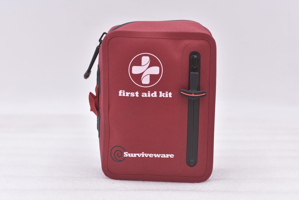 Surviveware 98 Pcs Waterproof Premium Survival First Aid Kit
