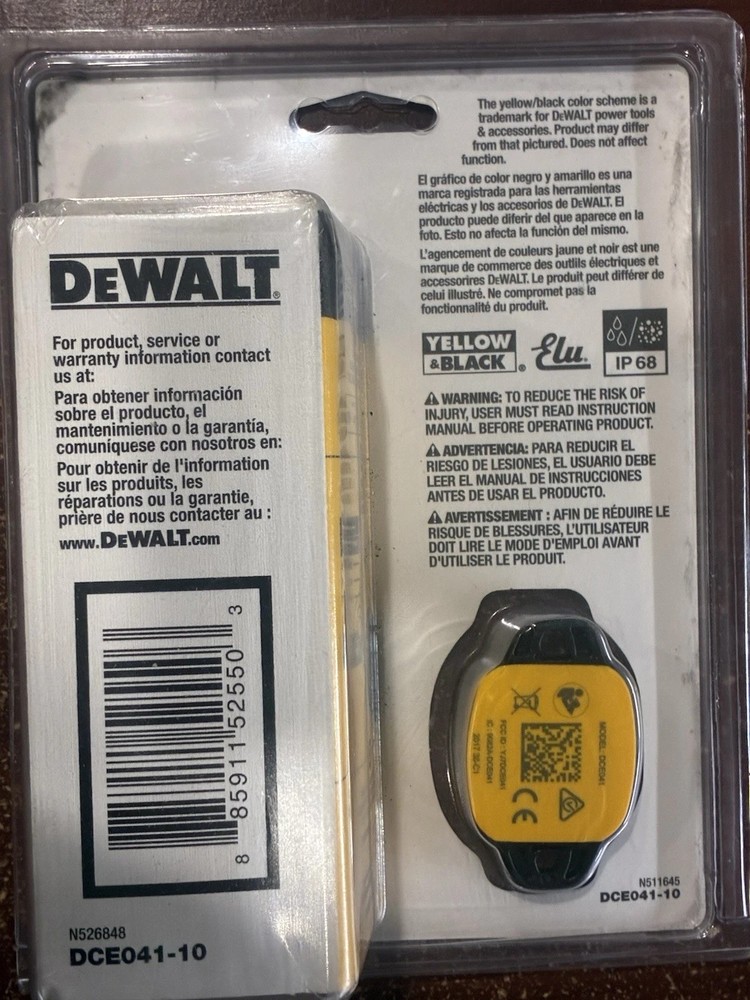 DeWalt DCE041-10 Tool Connect Tag Set - 10-Pack for Easy Tool Tracking