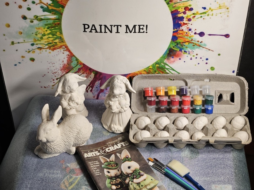 Ceramic Bisque Easter Kit