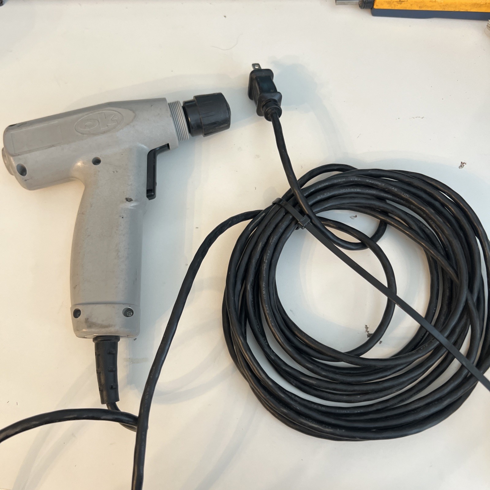 OK INDUSTRIES PTX-1 Electric Wrap/Unwrap Tool, Tested Working