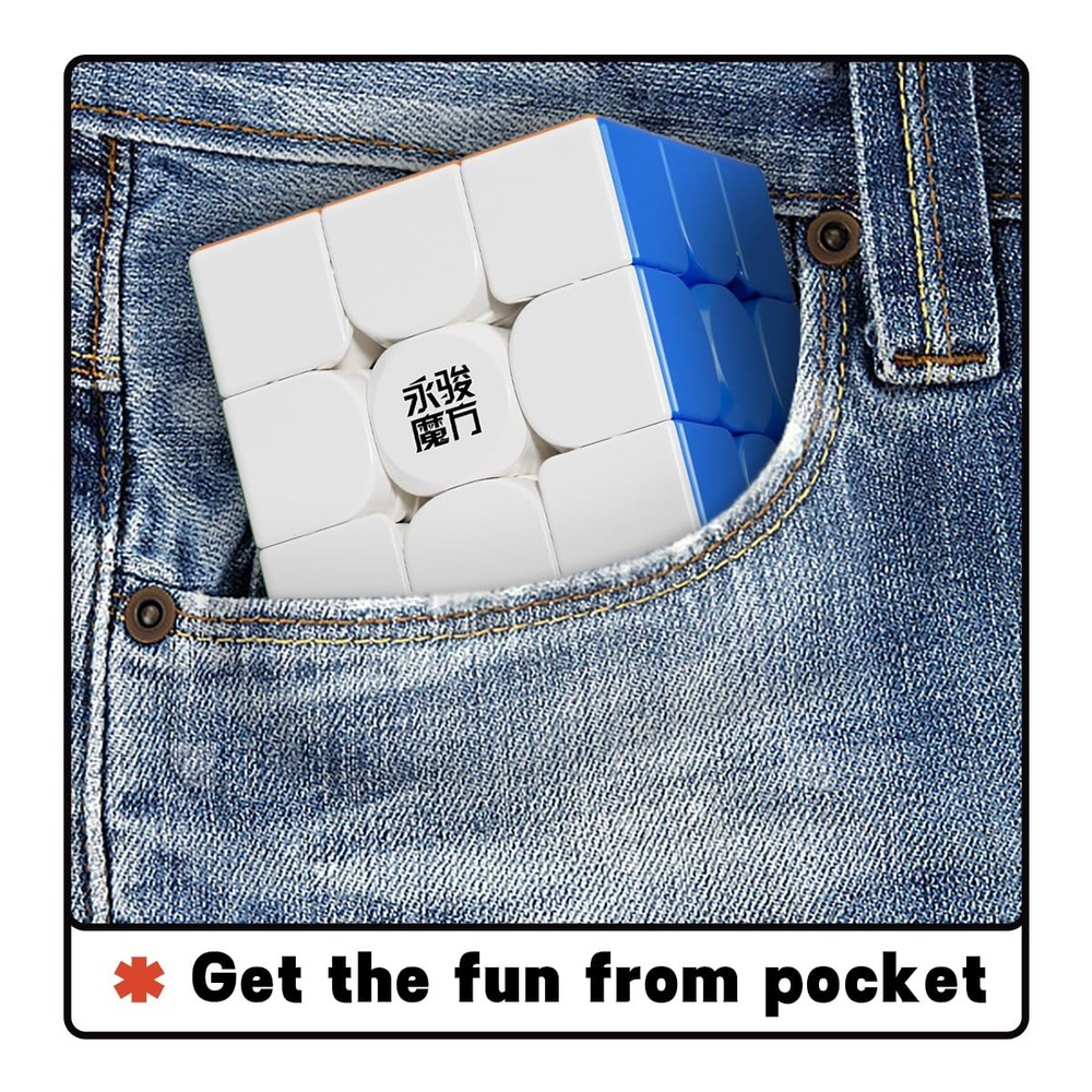 Pocket Cube 3x3 Speed Magnetic Magic 48 Magnets Mini