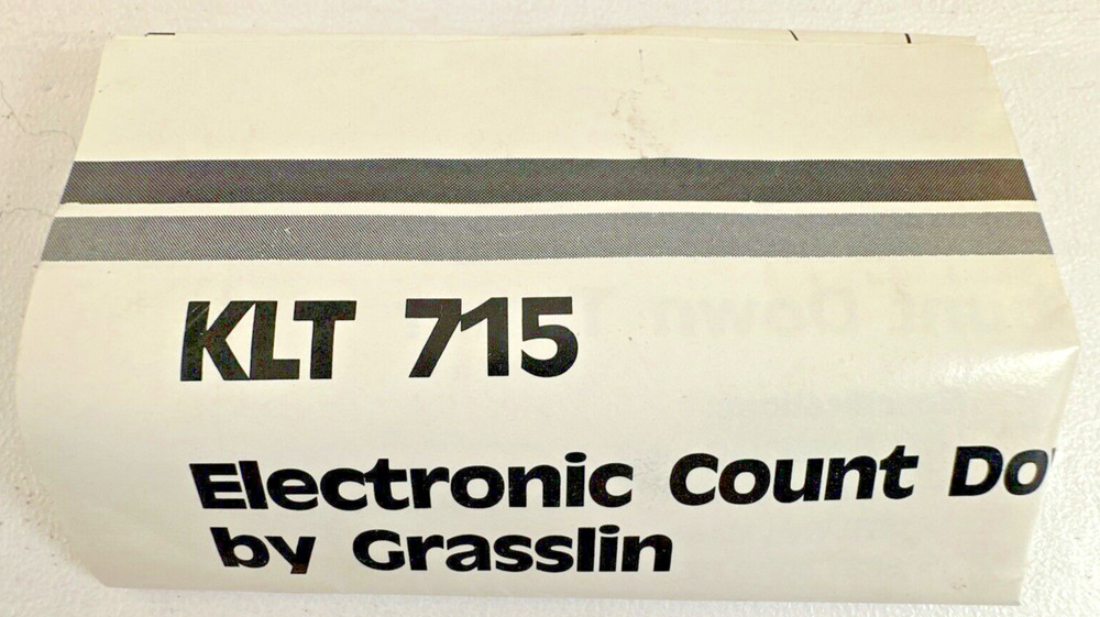 Grasslin KLT 715, Elec Count Down Timer, new (EE1)
