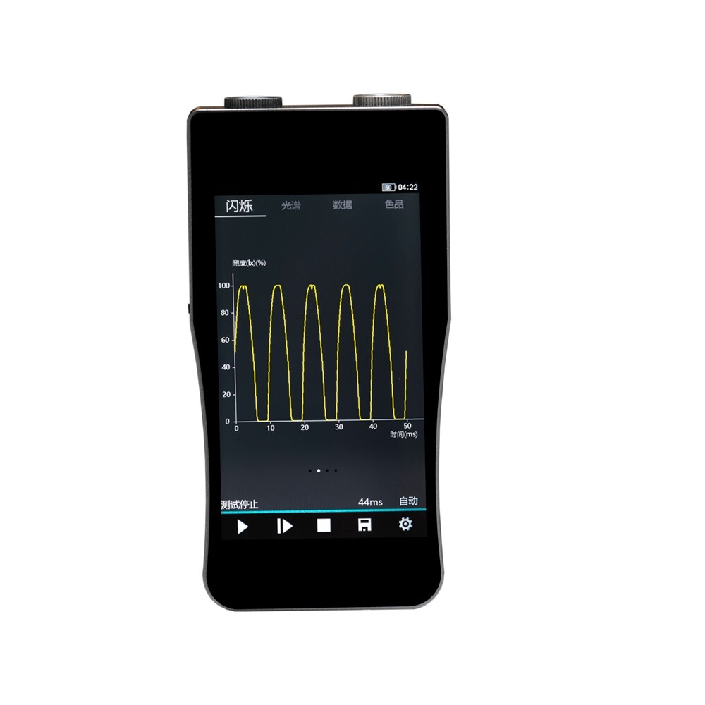 Flicker Spectrometer Intelligent Optical Spectrum Analyzer with Range 380～780nm
