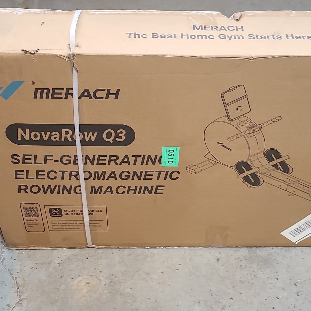 MERACH NovaRow Q3 Self-Generating Electromagnetic Resistance Rowing Machine