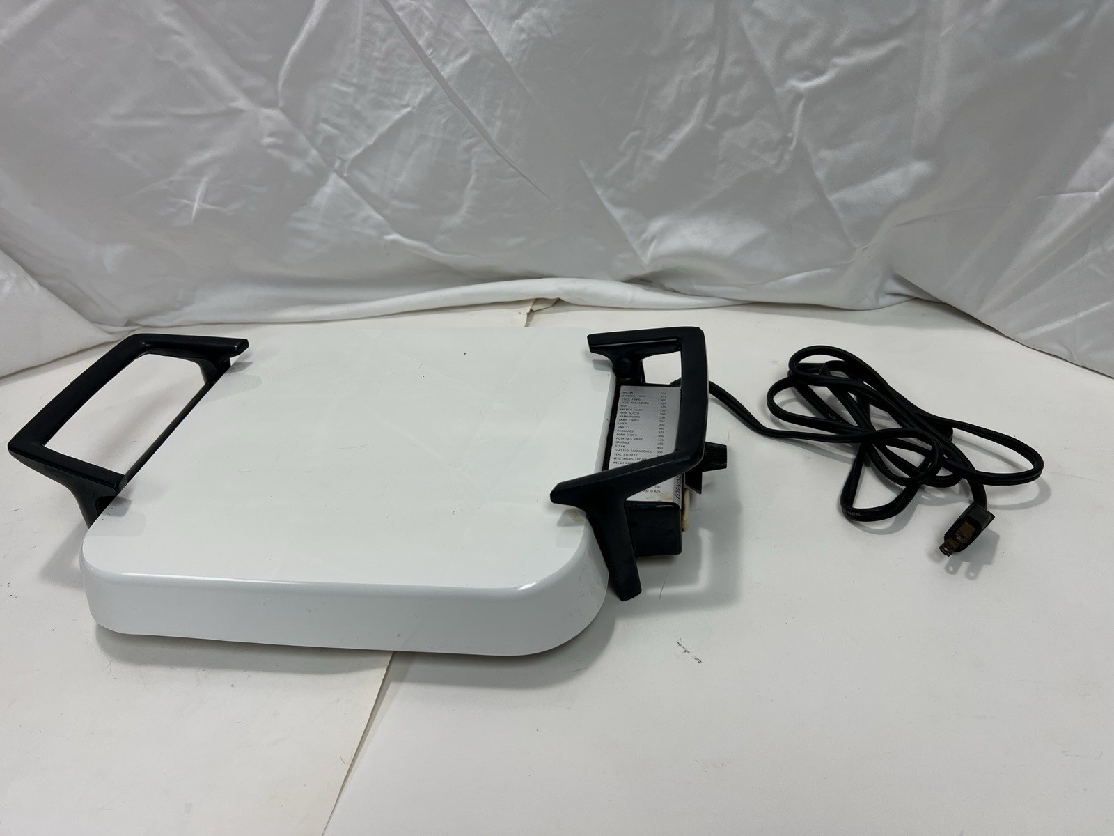 Vintage Corning Ware Electromatic Electric Skillet Hot Plate Warmer P-12-ES