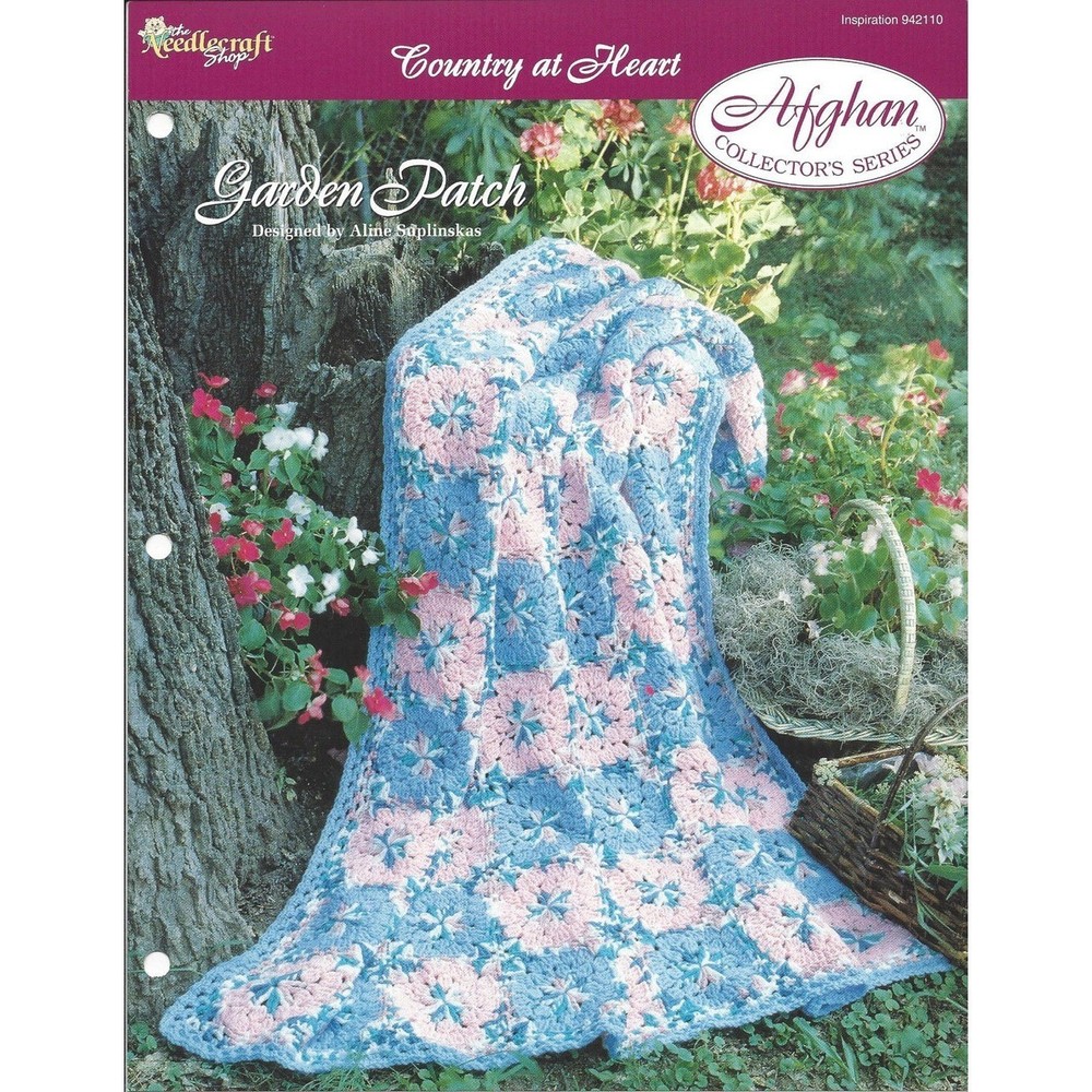 Garden Patch Crochet Afghan Pattern The Needlecraft Shop