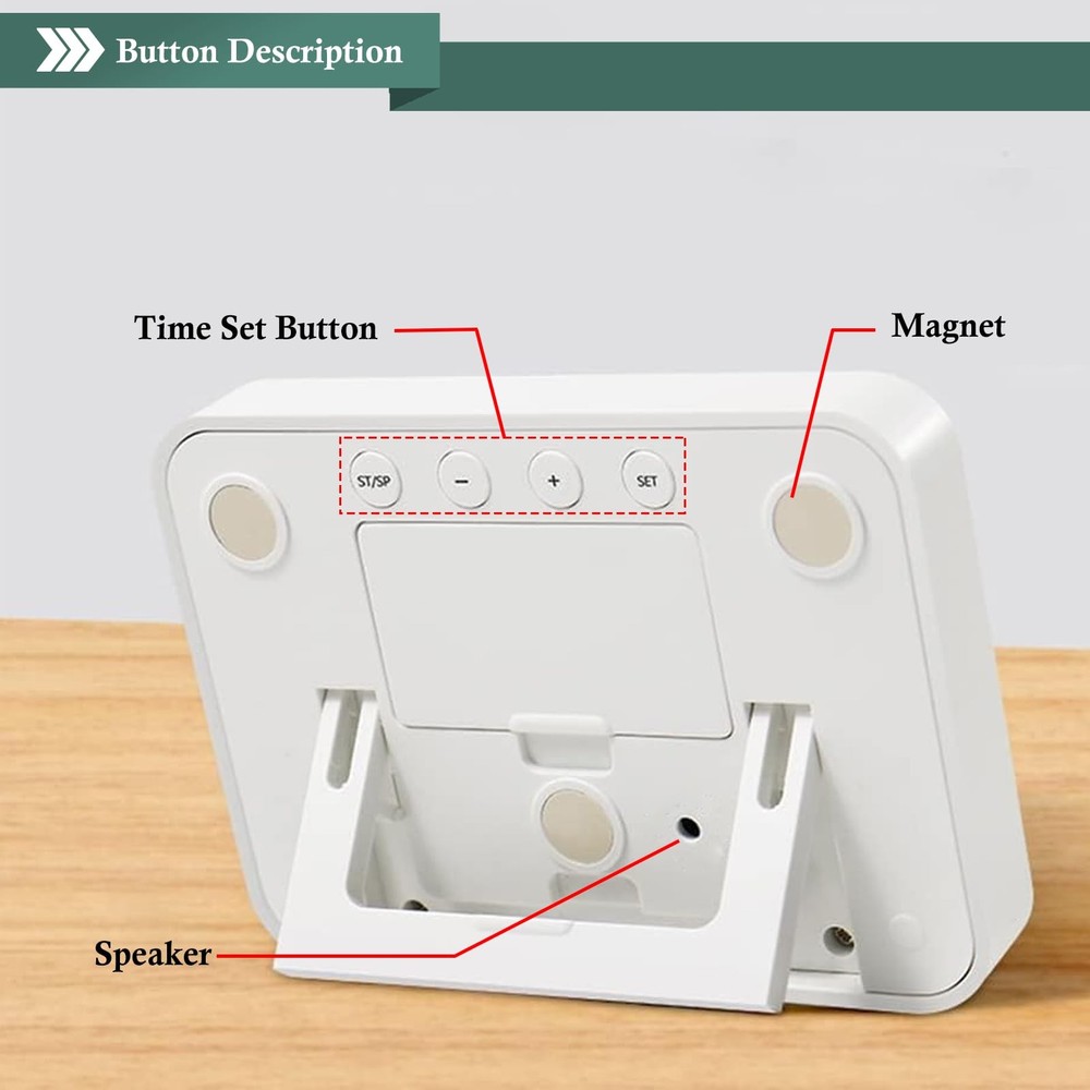 Digital Countdown Days Timer 9999-Days Electronic Timer for Vacation Retireme...