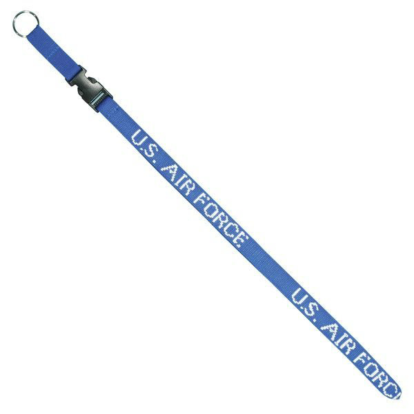 AIR FORCE WHITE ON BLUE LANYARD