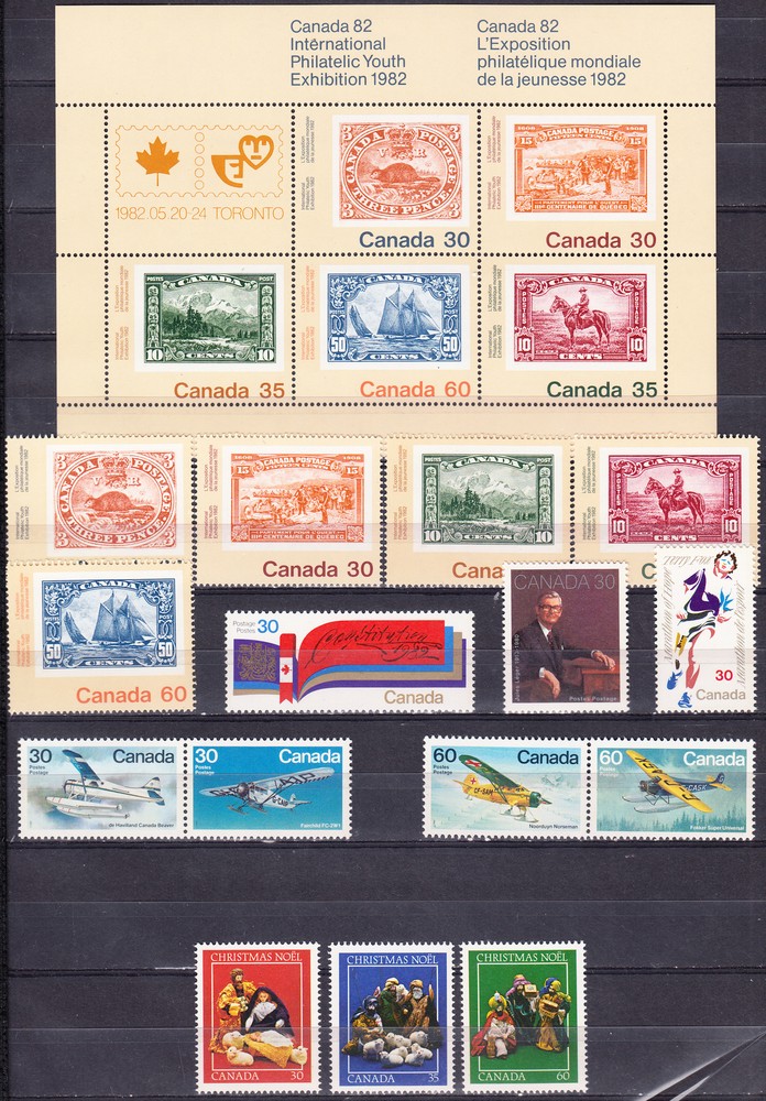 W CANADA Y1982 COMPLETE YEAR UNIT