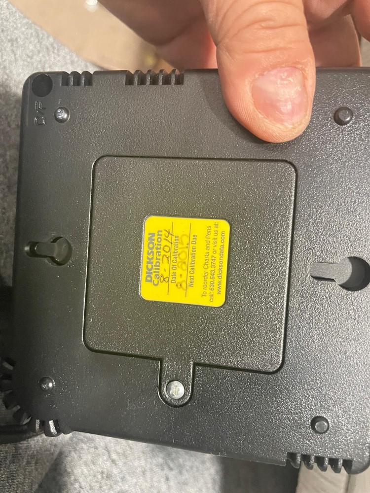 USED Dickson Temperature Chart Recorder SL490- No battery(3H)