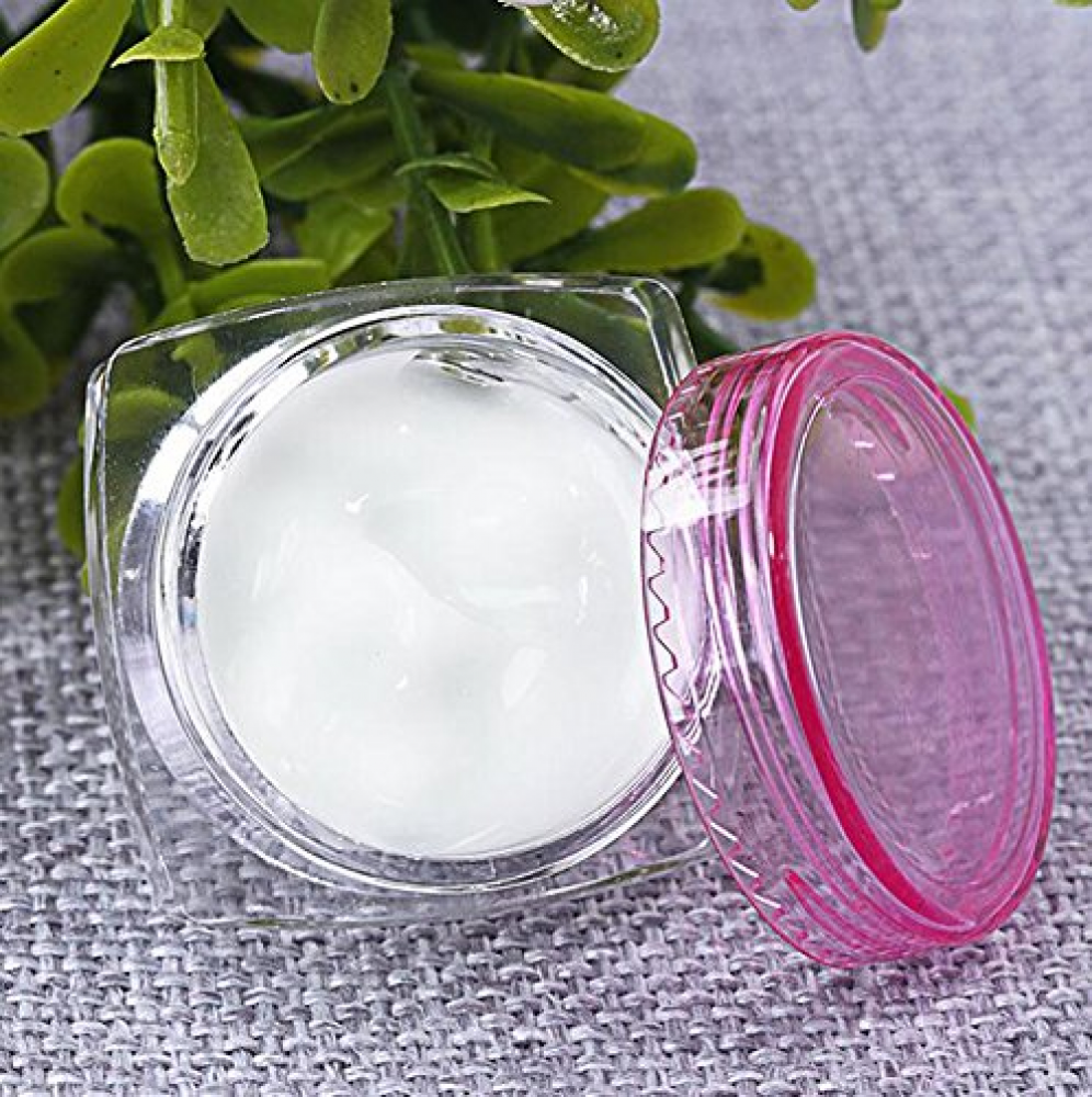 5pcs small cosmetic empty jar Pot sample container 0.1oz 3g various colors