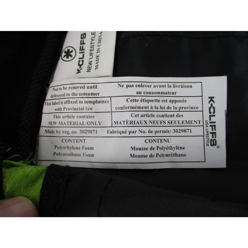 K-Cliffs Backpack Green and Black Hang D-Ring