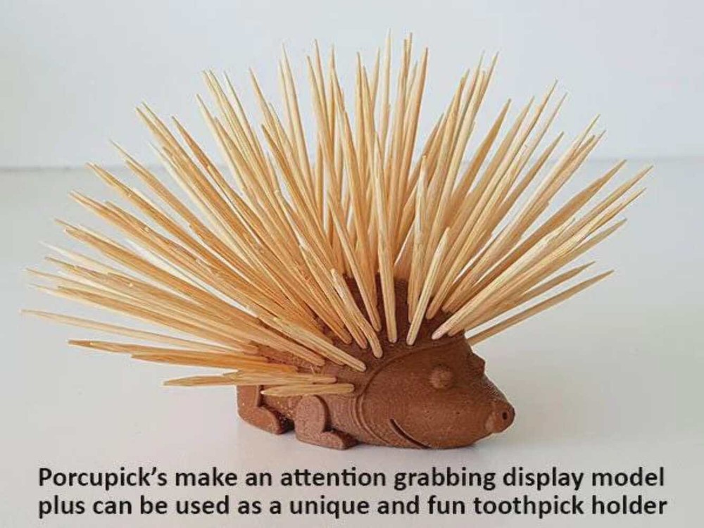 Porcupick Toothpick Holder