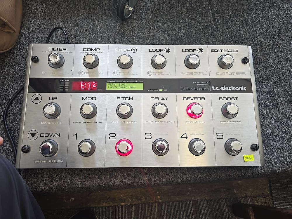 TC Electronic Gfx01-System Multi-Effects Processor – Excellent condition!