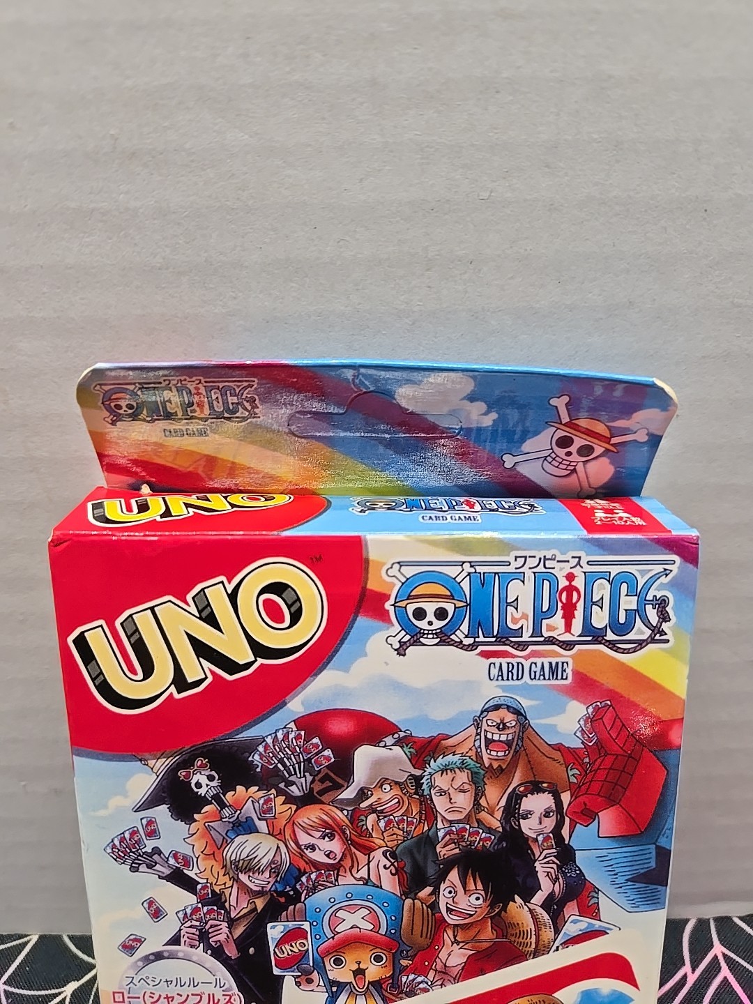 UNO Card Game One Piece 2016 Mattel Japanese CARDS ARE SEALED