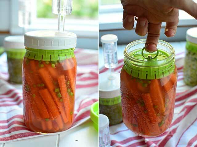 4 Pickle*Pusher Complete Fermenting Kits for Mason Jar