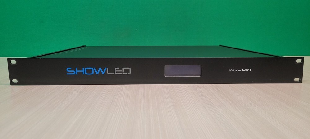 ShowLED V-Box MKII LIGHT STAGE LIGHTING CURTAIN CONTROLLER POWERS ON