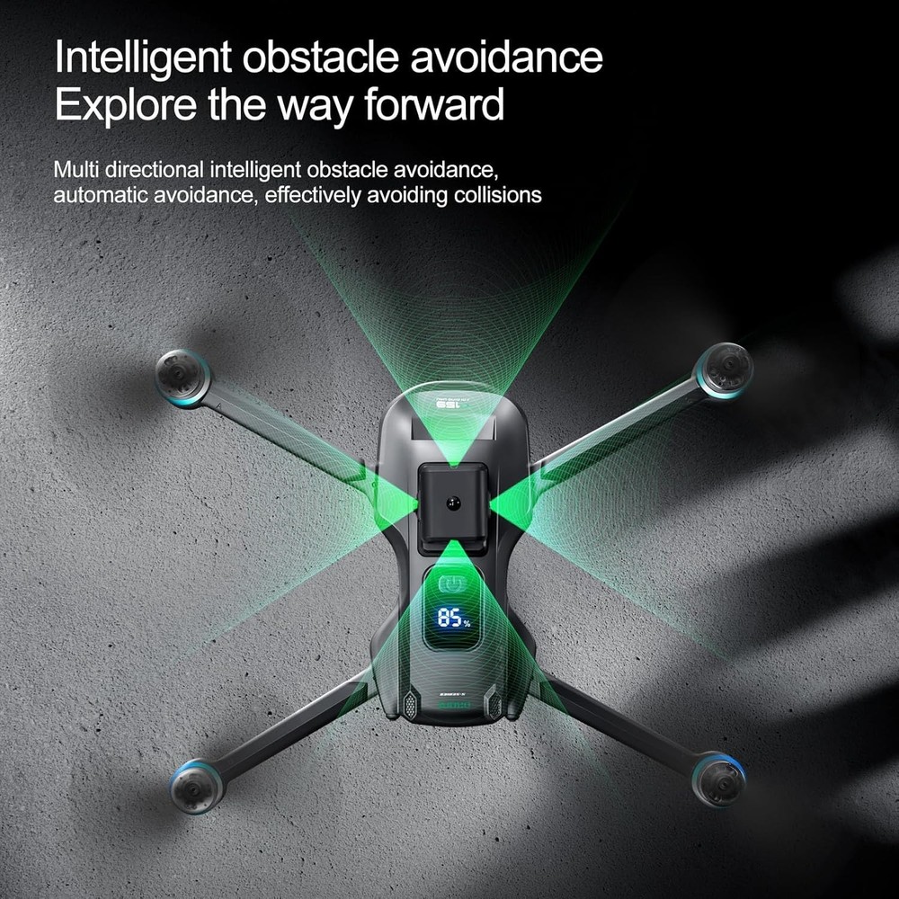 4K GPS Drone for Adults with Obstacle Avoidance Remote Screen 5G