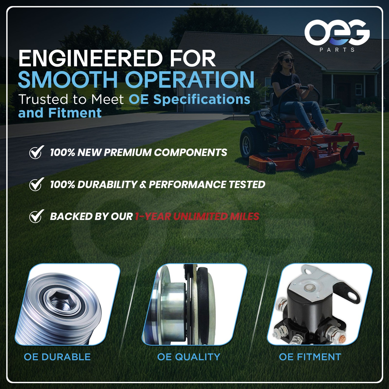 New Starter Drive For John Deere 60 57-57 220-12105 220-12418