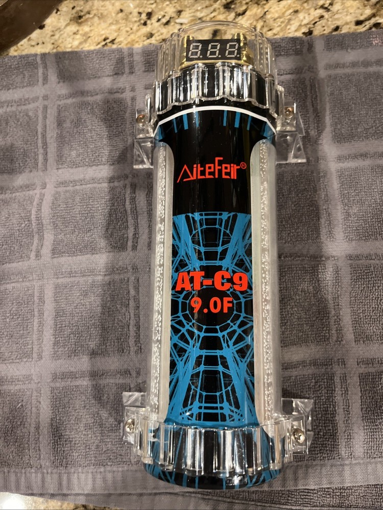 AiteFeir At-C9 9.0F Voltage Digital Display Car Capacitor