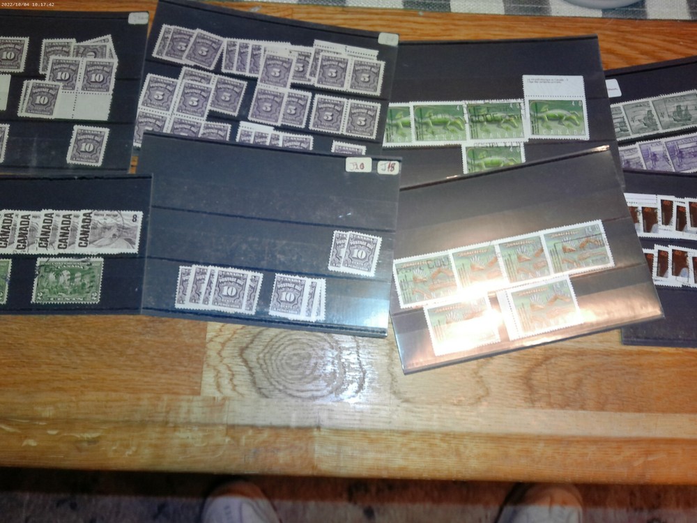 CANADA STAMP LOT USED/MINT