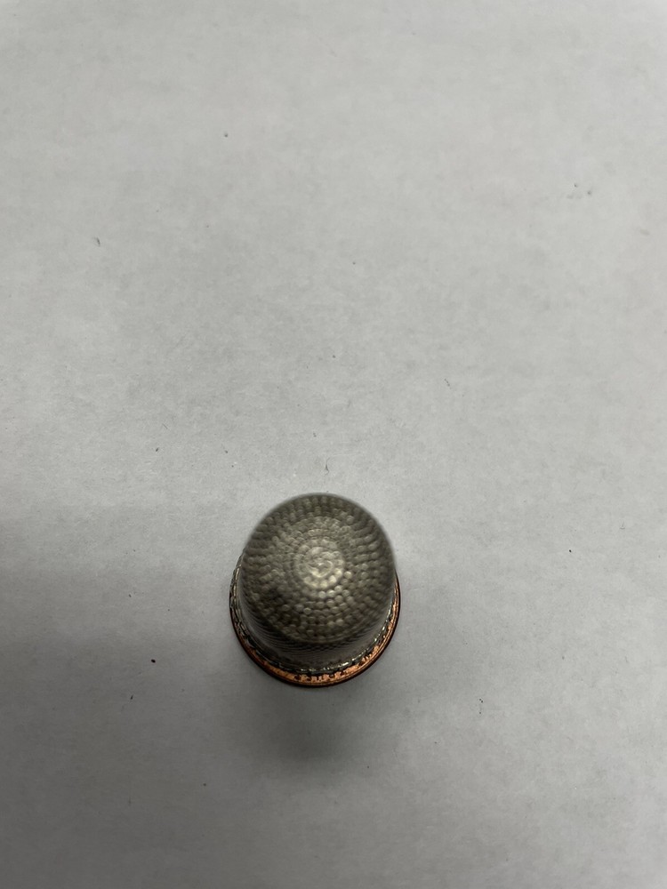 Sterling Silver Thimble For Sewing And Knitting.