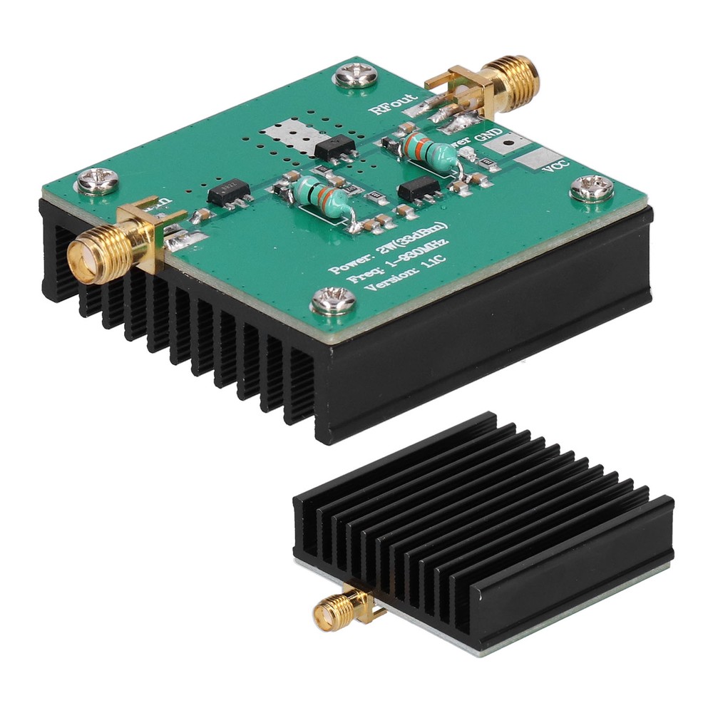 RF Power Wideband Amplifier Amplification Module 1-930MHz Working Frequency