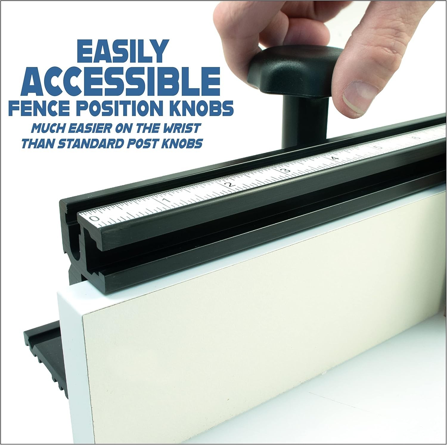 32 inch Deluxe Router Table Fence with Featherboard