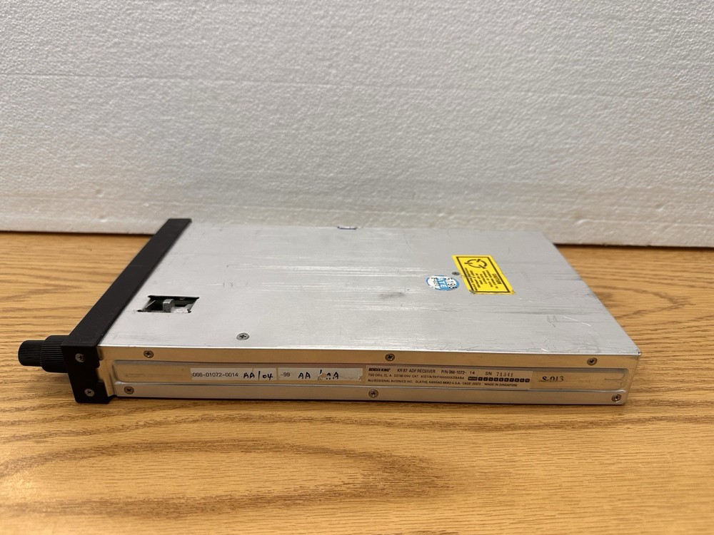 Bendix King KR 87 ADF Receiver PN 066-1072-14 - UNTESTED