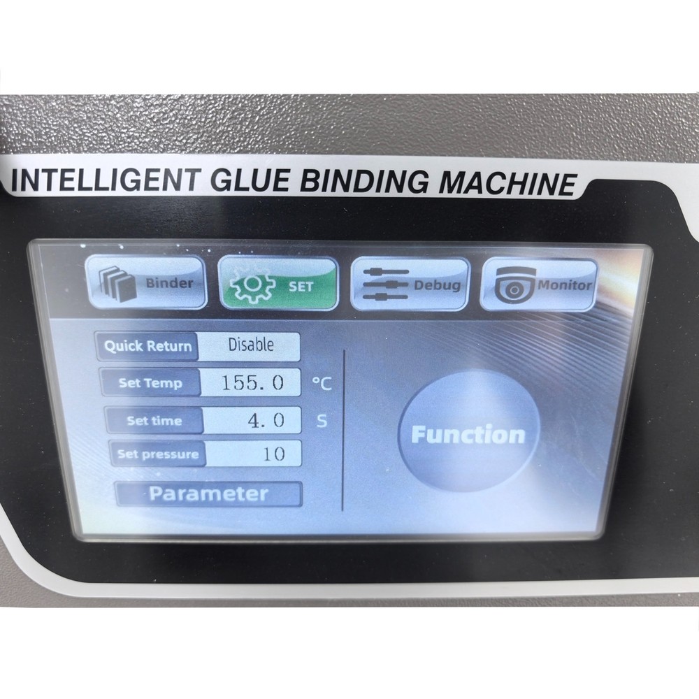 220V 1.9KW Side Glue Installation Machine Fully A4 Automatic Perfect Binding Mac